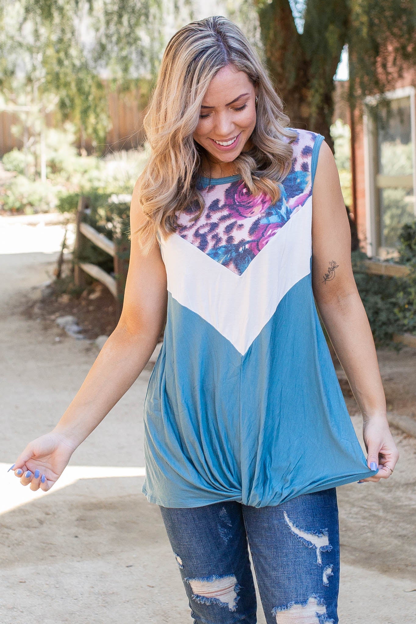 Divine Intervention Sleeveless Top