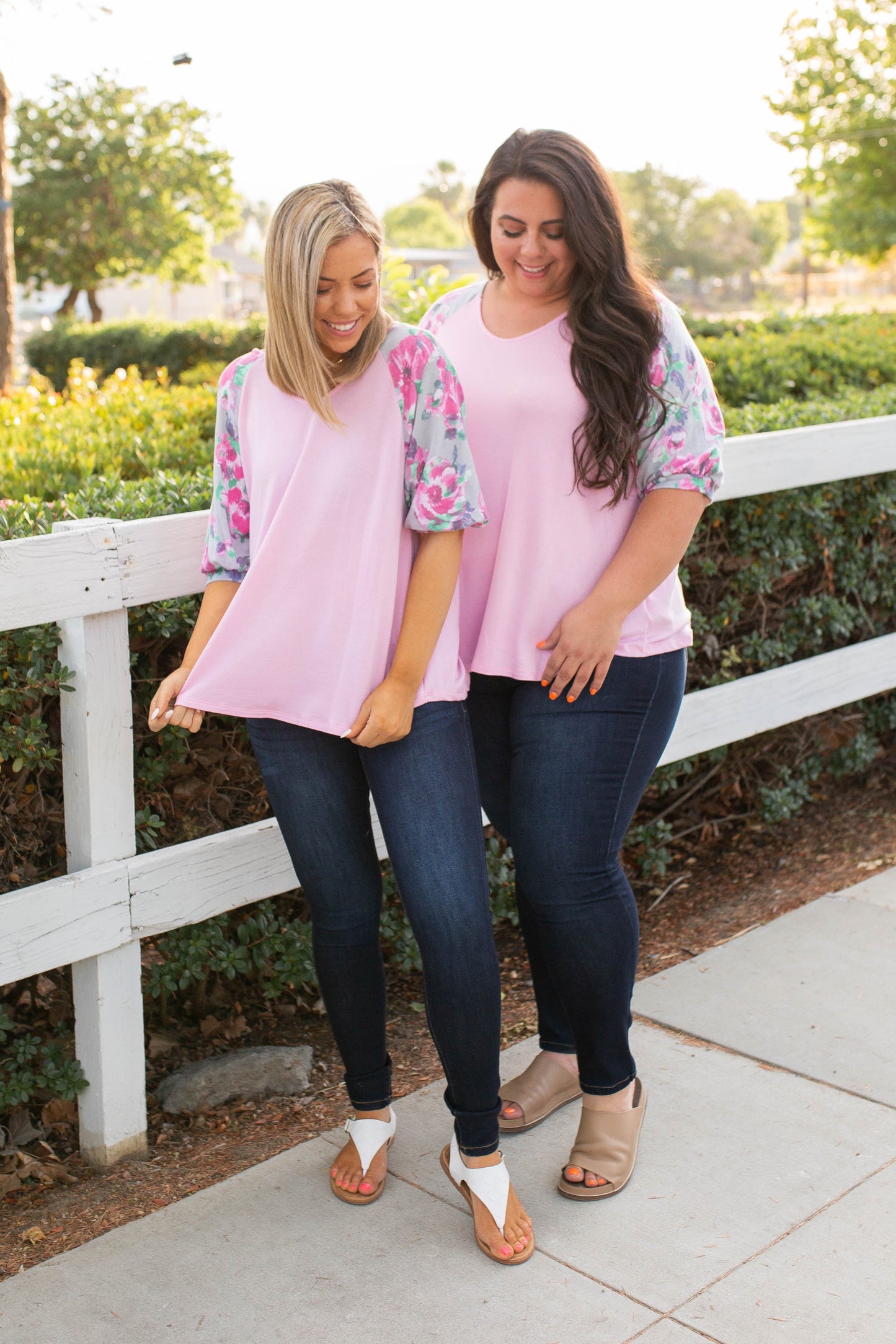 Pretty In Pink Raglan