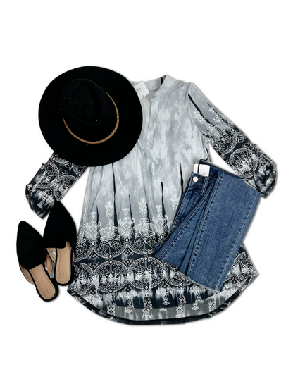 Playful Paisley Tunic