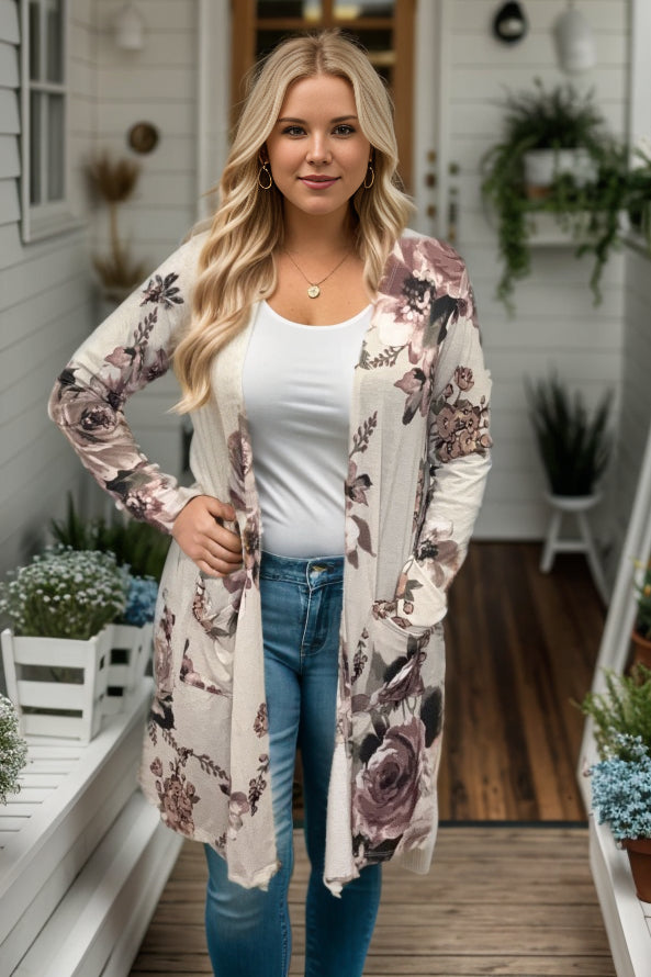 Symphony of Roses Cardigan