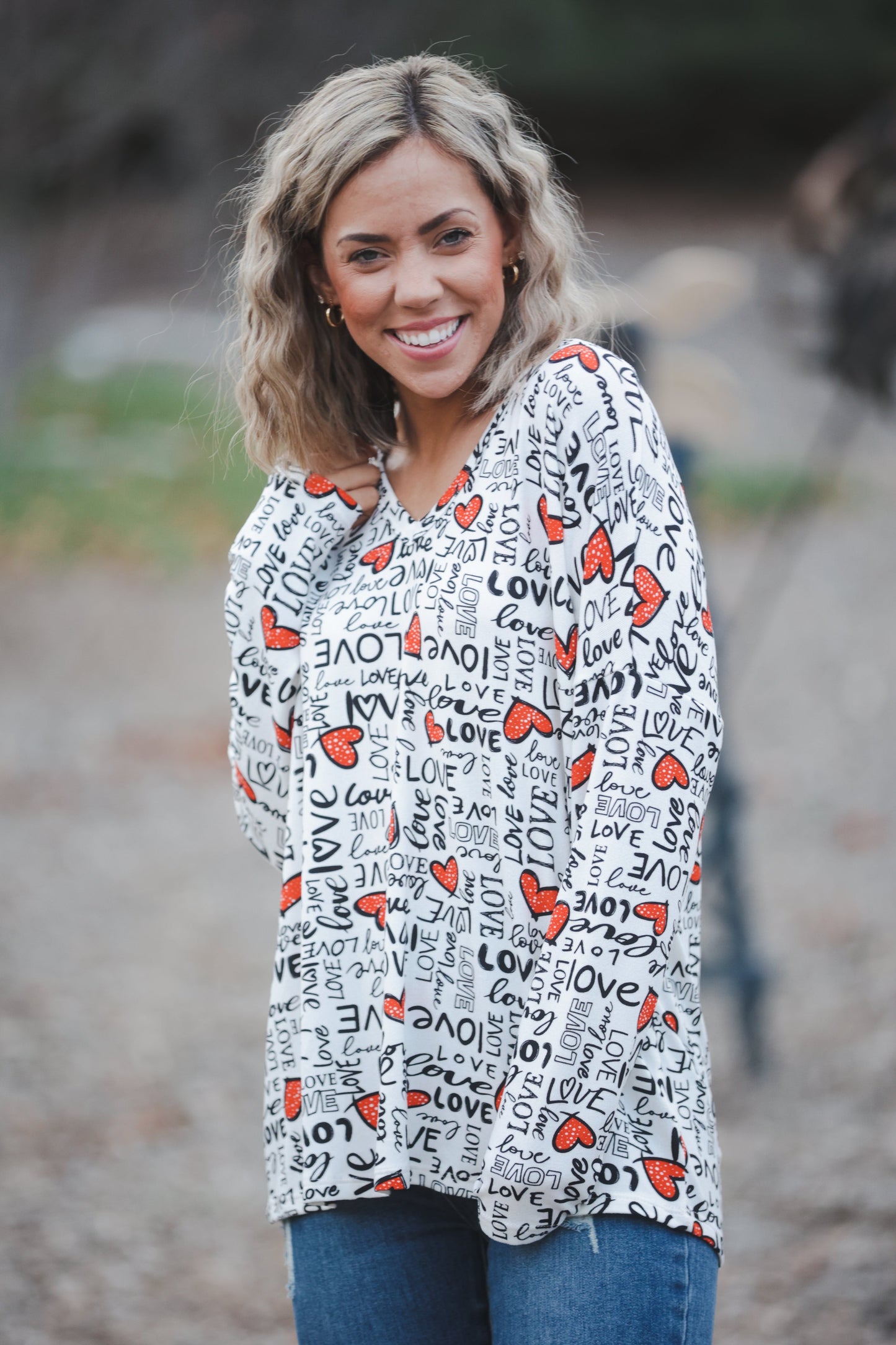 Fall In Love Long Sleeve Top