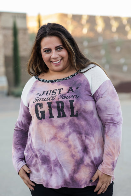 Just A Small Town Girl Long Sleeve Top