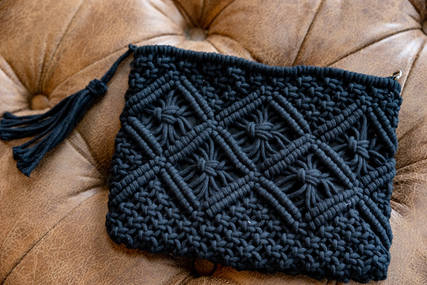 Macrame Evenings Clutch